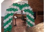 Balónová brána k výročiu rodinnej firmy
