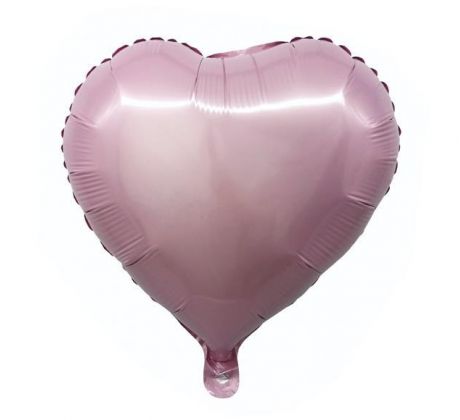 Balón fóliový srdce ružové JUMBO 70 cm