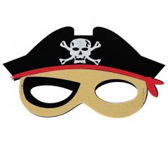 Maska filcová Pirát