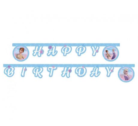 Girlanda  Happy Birthday Frozen 2