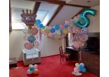 Balónové prekvapenie na hotelovej izbe k 5 narodeninám