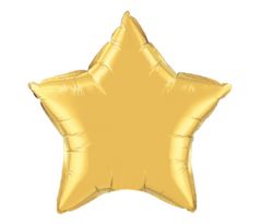 Balón fóliový Hviezda zlatá