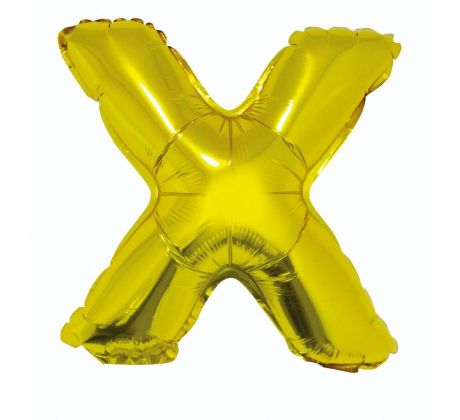 Fóliový balón písmeno X