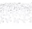 Vystrelovacie konfety motíliky biele