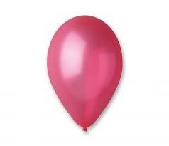 Latexové metalické balóny G110 červené