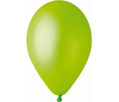 Latexové metalické balóny G110 svetlozelené