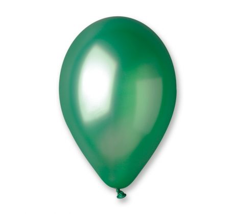 Latexové metalické balóny G110 zelené