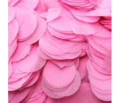 Ružové papierové konfety 20 g