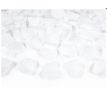 Vystrelovacie konfety biele lupene 40 cm
