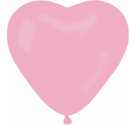Latexové balóny srdce ruťové 25 cm