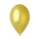 Latexové balóny 30 cm metalické žlté