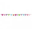 Girlanda Happy Birthday 1,8 m