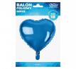foliový balon srdce modré
