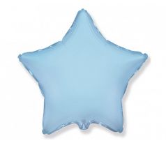 Fóliový balón MAXI hviezda modrá 71 cm