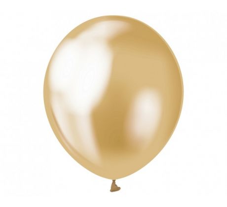 Latexové balóny platinum zlatá 12"