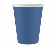 Papierové poháre tmavo modré 6 ks