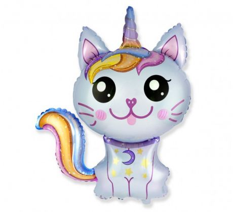 balón mačka jednorožec unicorn