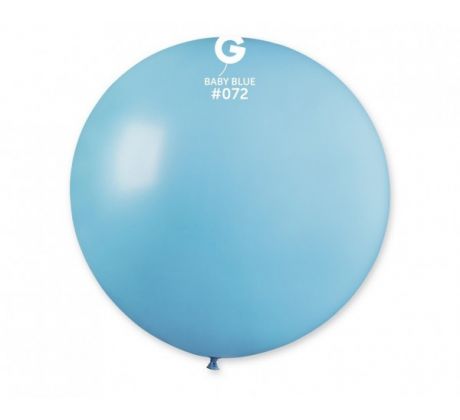 Latexový balón detská modrá guľa 80 cm
