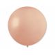 Latexový balón svetlo ružový guľa 80 cm