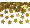 Vystrelovacie konfety zlaté hviezdičky 60 cm