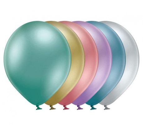 Latexové balóny 30 cm platinové MIX