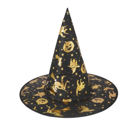 Čarodejnícky klobúk čierny detský