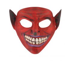 Karnevalová maska pre čerta textilná
