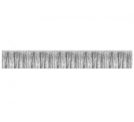 Fóliová strapcová girlanda strieborné 3 m