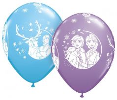 Latexové balóny 30 cm s potlačou Frozen 8 ks