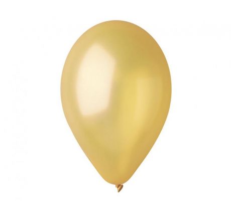 Latexové balóny 30 cm metalické zlaté antik