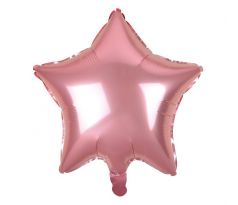 Balón fóliový hviezda ružová 48 cm